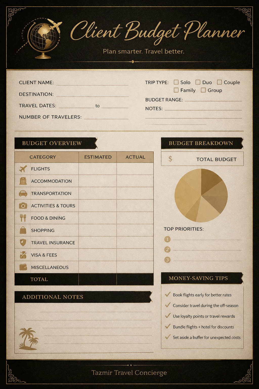 Travel Agent Client toolkit