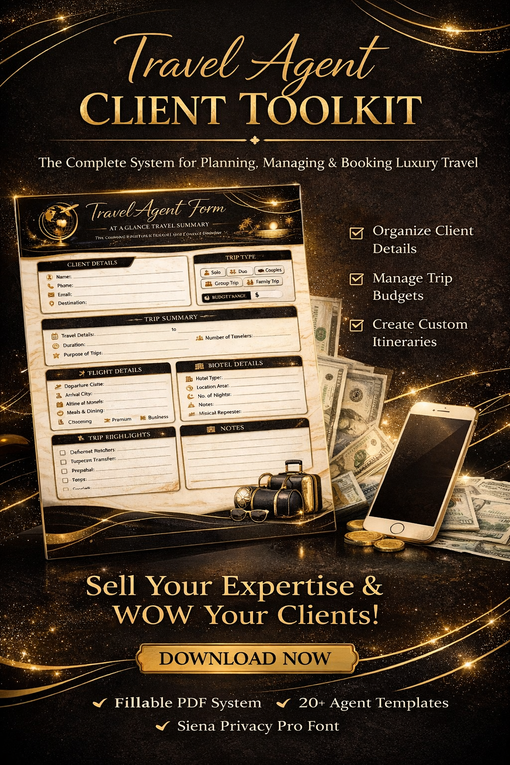 Travel Agent Client toolkit